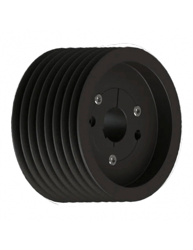 Polea correa trapecial SPB 180x8 con taper T3030 - ADAJUSA