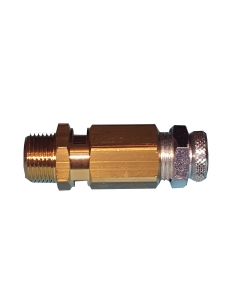 Válvula de seguridad sobrepresión 3/8 ajustable 0.5-5 - Metal Work - ADAJUSA
