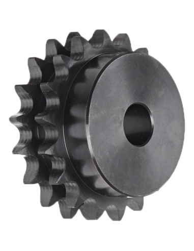 Piñones doble para cadena de rodillos 1 1/2 x 1 24B-2 Z20 DIN8187 - ISO R606