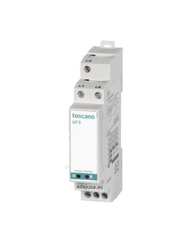 Relé de sequência e inversão de fase UF3-230/400 Toscano / Adajusa
