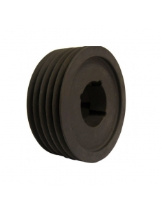 Polea correa trapecial SPB 140x4 ranura taper T2517 - ADAJUSA