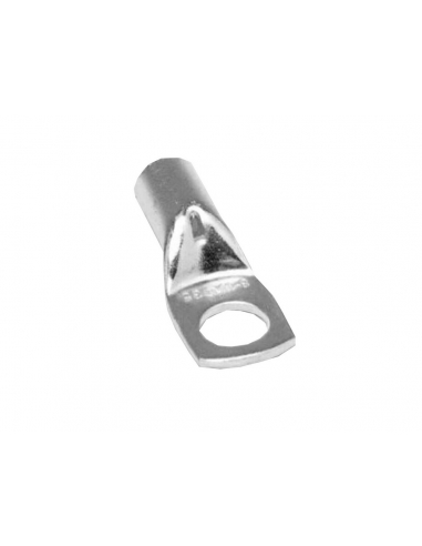 Terminal tubular de cobre 6 mm2 para taladro 6 mm