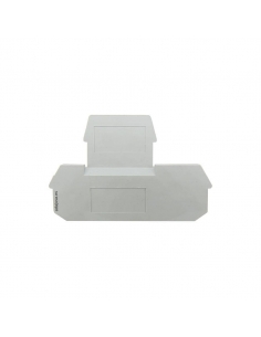 Side cover for 2-height 2.5mm terminals