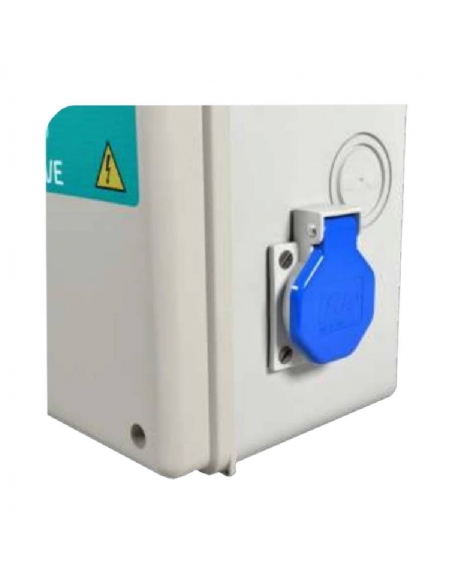 Control and protection panel ECO-VE-COMBI single- single-phase 40A PLUG SCHUKO Toscano ADAJUSA