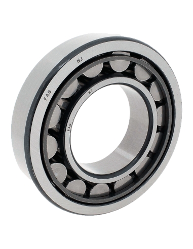 Rolamentos de rolos cilíndricos uma carreira com gaiola NJ-2305-TVP2 25x62x24mm FAG - ADAJUSA