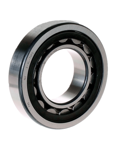 Rolamentos de rolos cilíndricos uma carreira com gaiola NU305-TVP2 25x62x17mm FAG - ADAJUSA