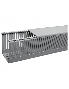 Slotted gutter 30x30 strip of 1 m. | ADAJUSA