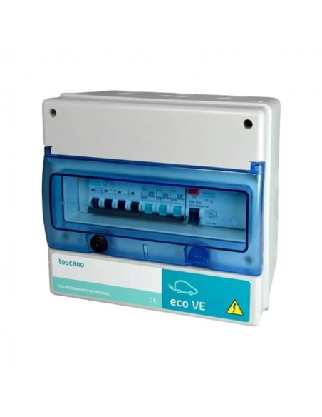 Three-phase ECO-VE-COMBI control panel and protection 40A Toscano ADAJUSA