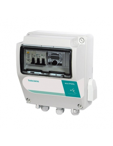 Painel de controle e proteção para estações de tratamento ECO-POOL-230-T100-D Toscano | ADAJUSA