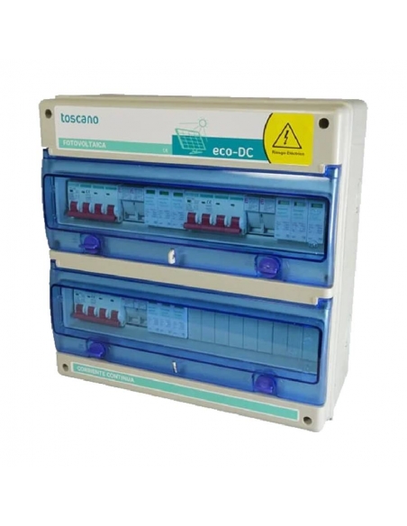 Protection panel for photovoltaic installations 4 strings / 4 MPPT ECO-DC-4INV-s TOSACNO | ADAJUSA