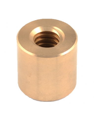 Porca trapezoidal com tampa de bronze CS - ADAJUSA