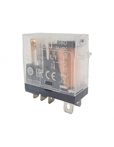 Relé de interface 1 contato, 10A 24Vdc SCHNEIDER | Adajusa