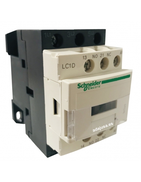 Contactor trifásico 12A bobina 24Vac - Schneider