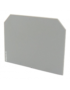 Separador lateral para borna de 2,5mm carril DIN
