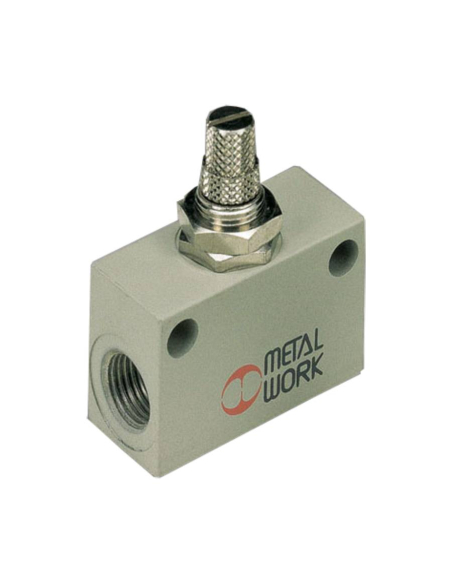 3/8 unidirectional flow regulator in line