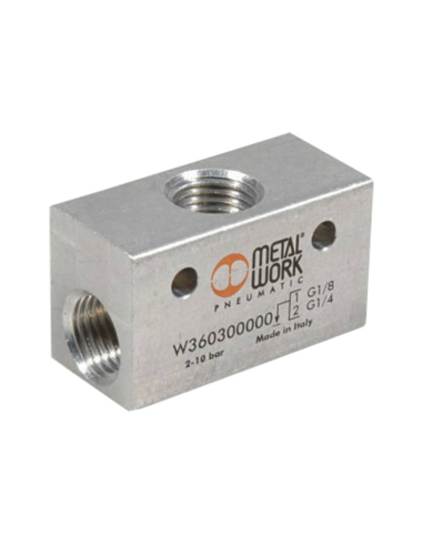 Valve 1/8 thread circuit selector - Metal Work - adajusa.es