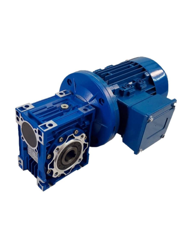 Three-phase gear motor 0.18kW 0.25hp 230/400Vac 1500 rpm ratio 80 T-50(18 rpm)
