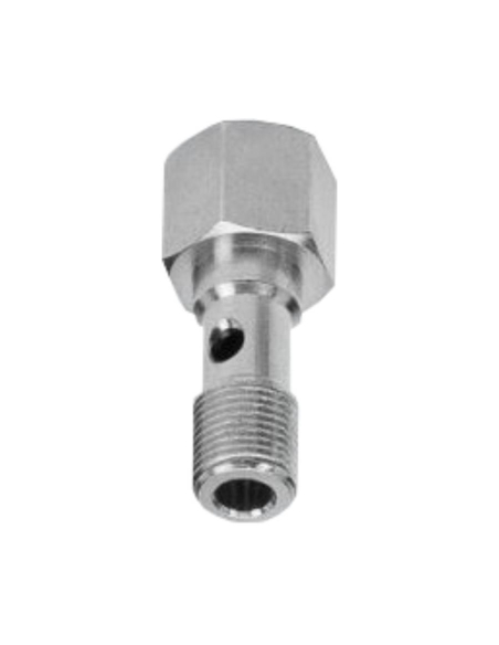 Tornillo simple hueco 1/4 cabeza hembra Metal Work - ADAJUSA