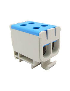 Borne de derivación 1 polo 4x35-240mm² Azul | Adajusa