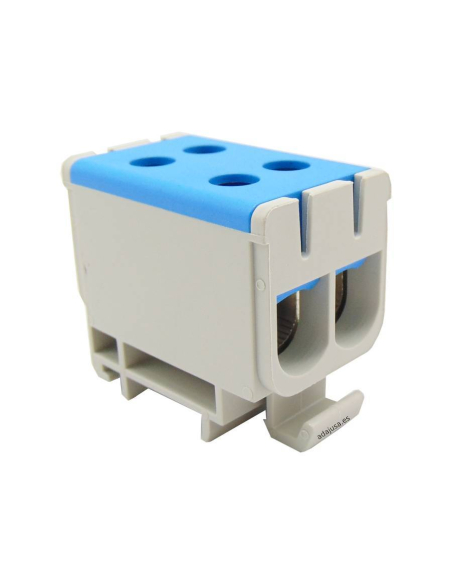 Borne de derivación 1 polo 4x35-240mm² Azul | Adajusa