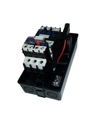 Arrancador directo con contactor trifásico 18A 230Vac