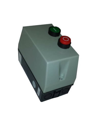 Caixa de engrenagens stop para contator