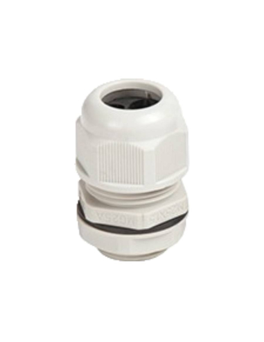 Cable gland M20 polyamide gray with nut