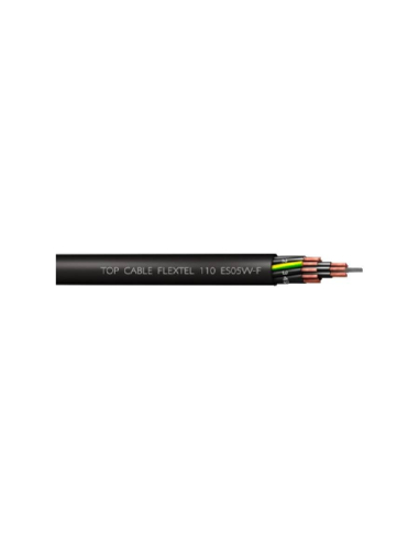 Multi-wire hose 19x1mm PVC black | Adajusa