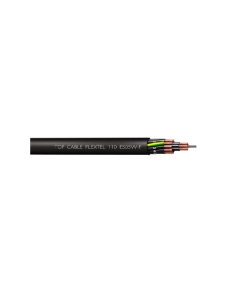Manguera  multihilos 24x1mm PVC negro | Adajusa