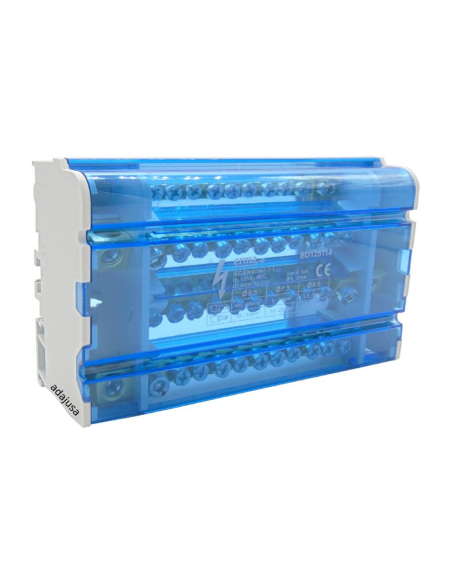 Repartidor de conexión tetrapolar 11 salidas 125A | Adajusa