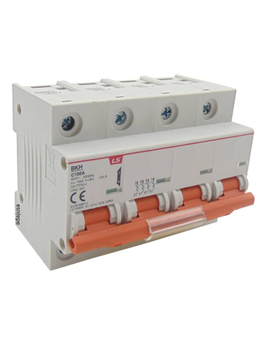 Magnetotérmico 4 polos 63A 10kA (4x63A) - LS