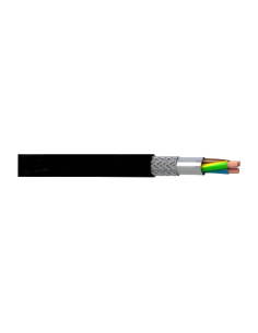 Shielded hose 2x1,5mm PVC black | Adajusa 2