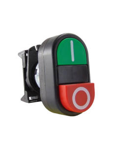 Red green double push-button head PPDN - Giovenzana adajusa