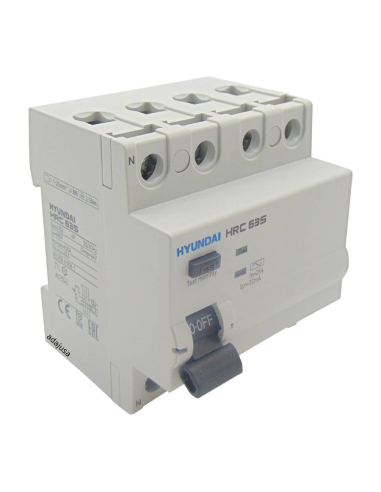 Diferencial 4 polos 40A 300mA Classe AC - Hyundai Electric