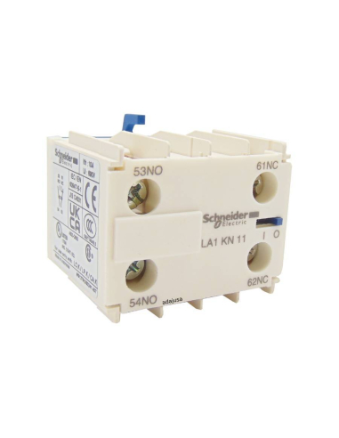 Contatos do Bloco 2 NA+NC para mini-contatos