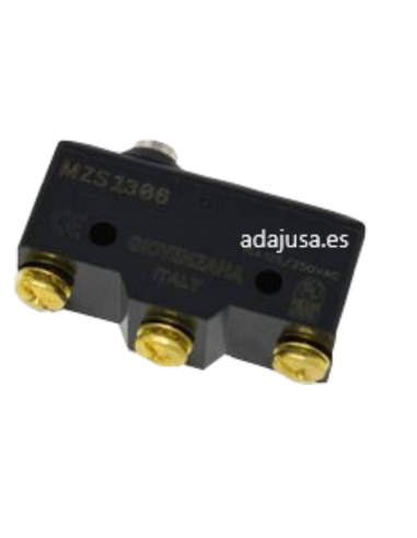 Microinterruptor de botão de pressão MZS1306 pistão curto - Giovenzana