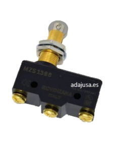 Microrruptor pulsador MZS1308 pistón con roldana cabeza roscada - Giovenzana