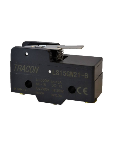 Interruptor de limite de alavanca curta (microchave) LS15GW21-B | LS15GW21-B | LS15GW21-B Adajusa