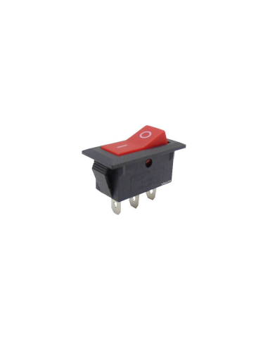 Vermelho 16A-250V 29x13mm Série Tes Switch 16A-250V 29x13mm Vermelho | Adajusa