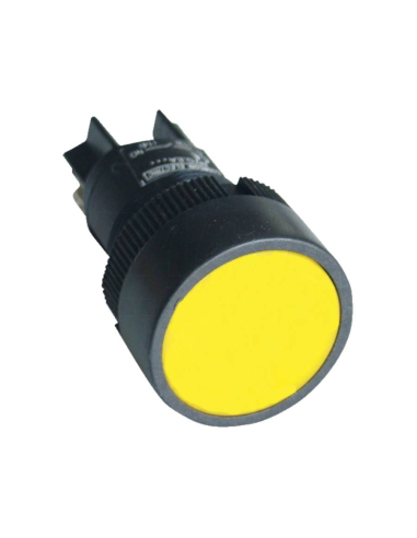 Botão Tracon monobloco amarelo - ADAJUSA