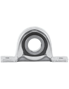 Soporte vertical en chapa estampada BPP con rodamiento SA206 | Adajusa