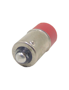 Red led light bulb Ba9s 24 Vac dc Adajusa 2