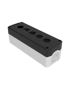 5-element pushbutton box diameter 22 plastic IP44 - BE Series