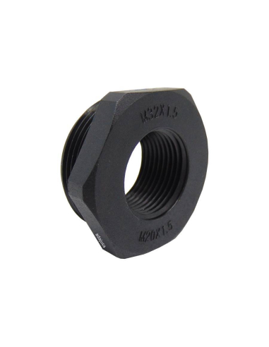 Reducción M50-M40 poliamida negro