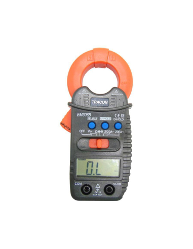 Pinça amperimétrica EM306B CAT III 600V