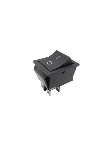 Black switch 16A-250V 2 circuit| Adajusa