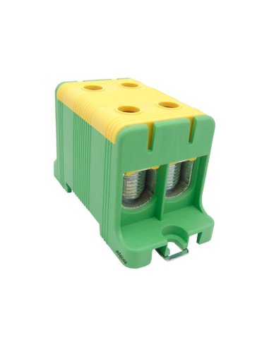 Terminal de derivação 1 pólo 4x16-95mm² Verde/Amarelo