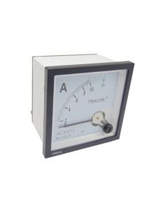 Ammeter direct measurement 10 A 72x72mm 72x72mm moving coil instrument | ADAJUSA : price