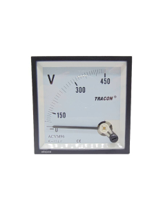 Voltmeter 96x96mm moving coil instrument : ADAJUSA : price 2