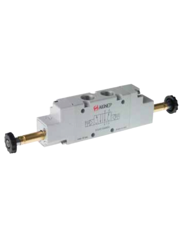 Solenoid valve 1/4 3/2 bistable - Aignep